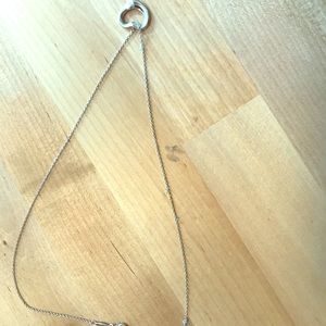 Tiffany open heart necklace