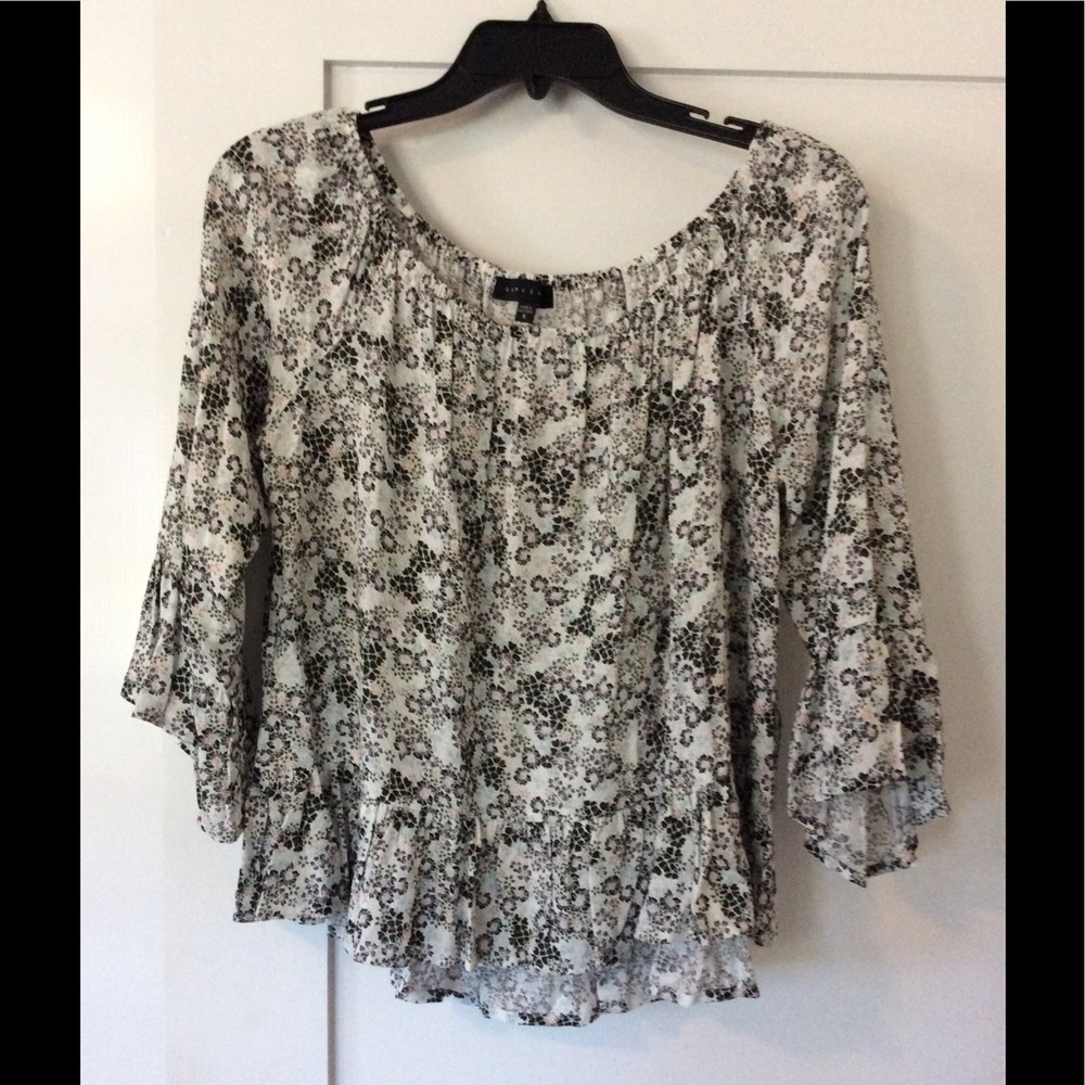 HP🎉Sanctuary Julia Floral Off the Shoulder Blouse - Picture 3 of 3