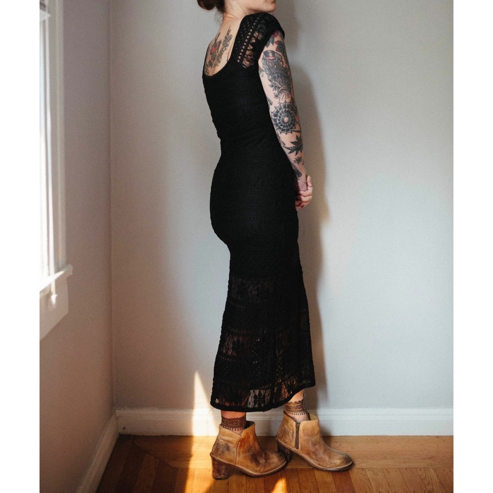 Black lace dress from Urban Outfitter Couture