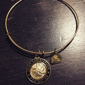 Alex and Ani Gold Saint Christopher Bracelet