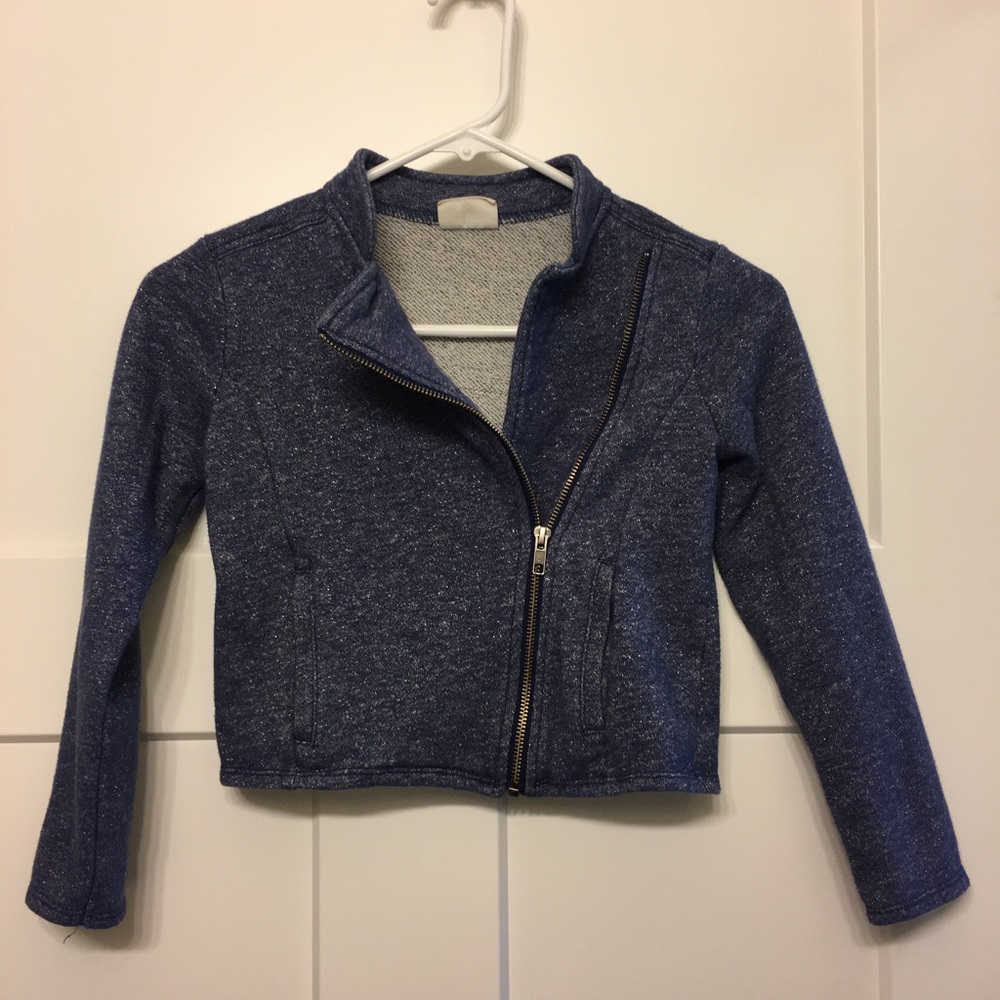 Girls Crazy 8 Asymmetric zipper Jacket