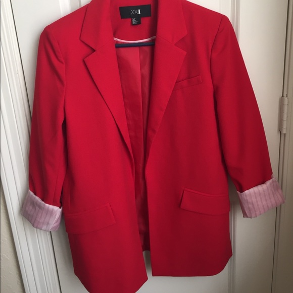 Red blazer - Picture 3 of 3