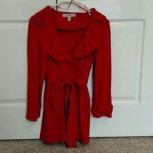 Red jacket