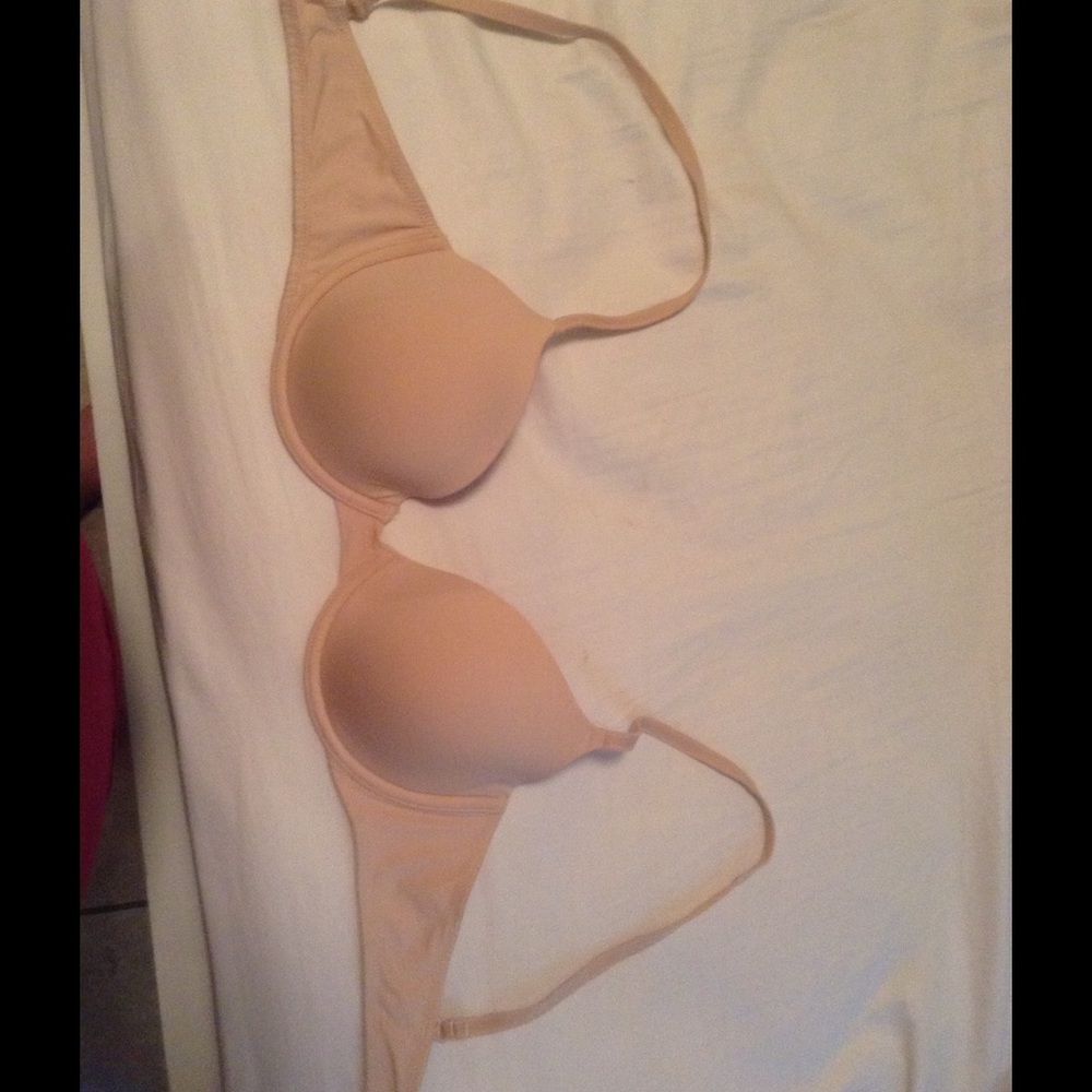 Victoria's Secret nude PINK bra
