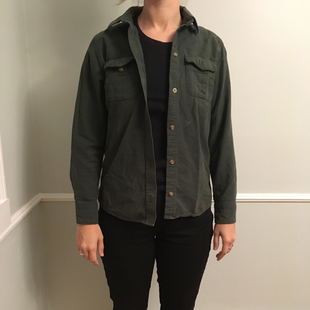 Women’s LLBean chamois shirt