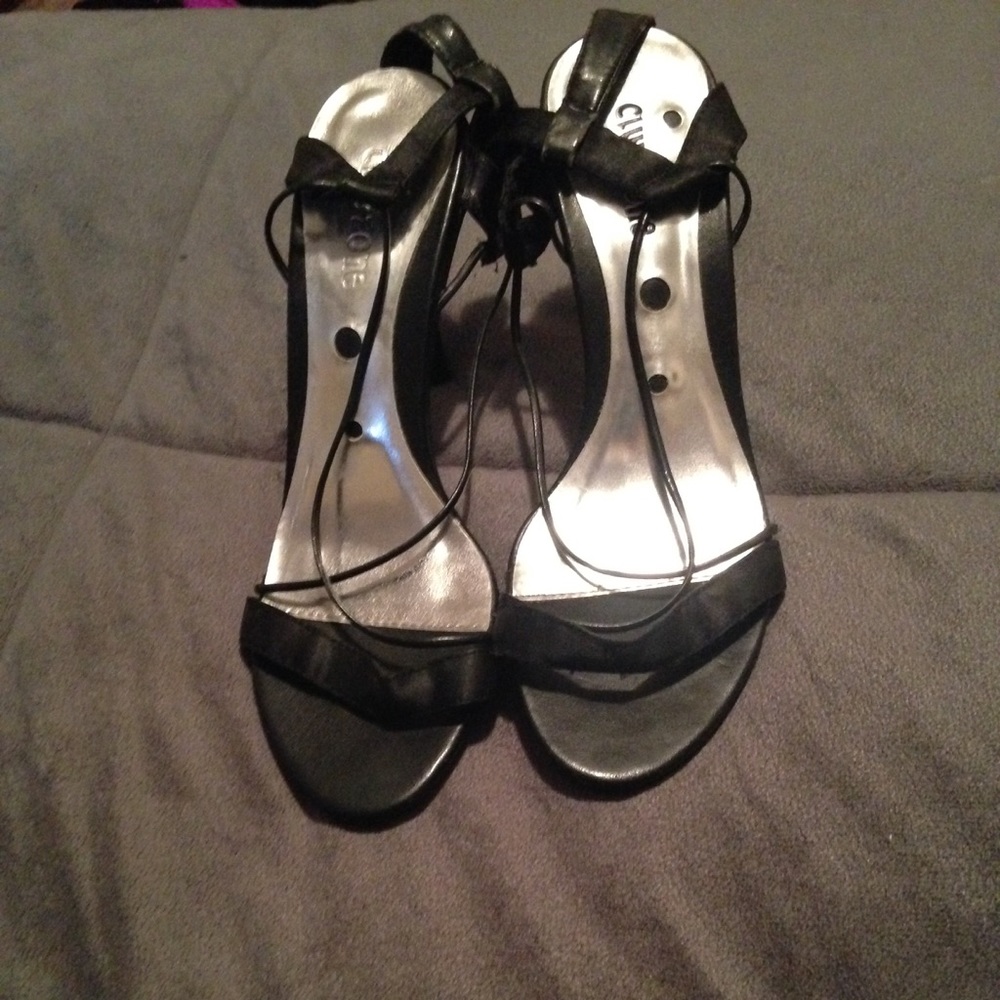 Black heels
