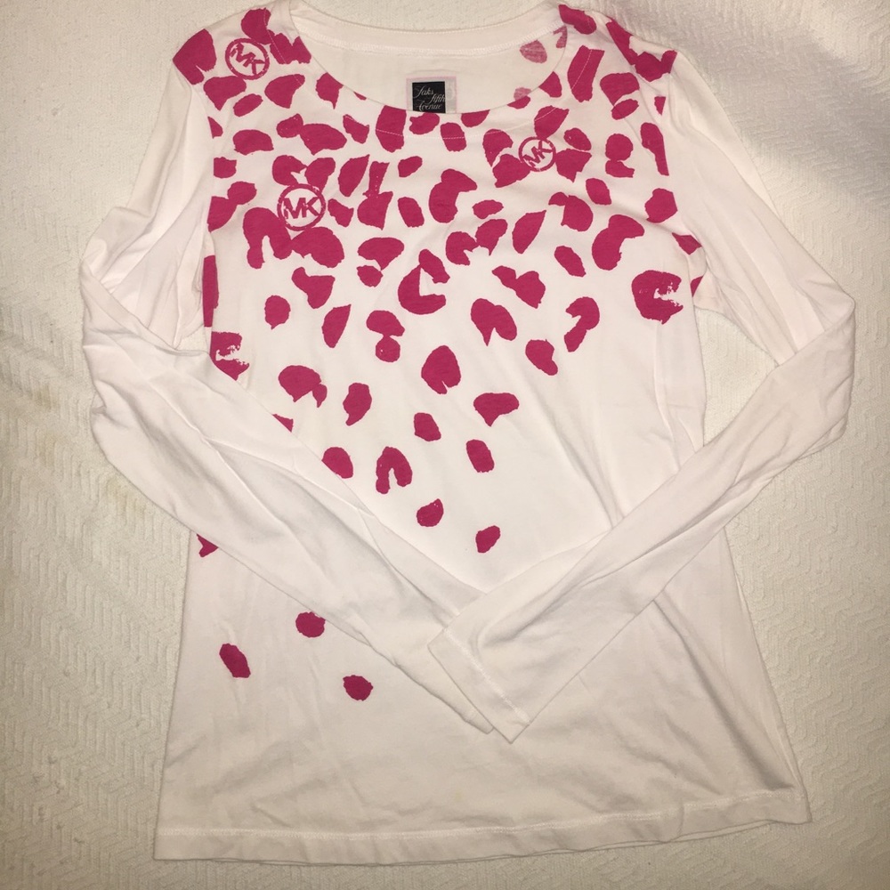 Michael Kors for Saks Breast Cancer long sleeve
