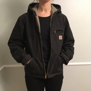 Women’s carhartt Sherpa lined jacket