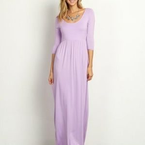 Pink Blush Maternity Dress