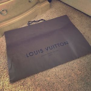 Really XL Louis Vuitton gift bag