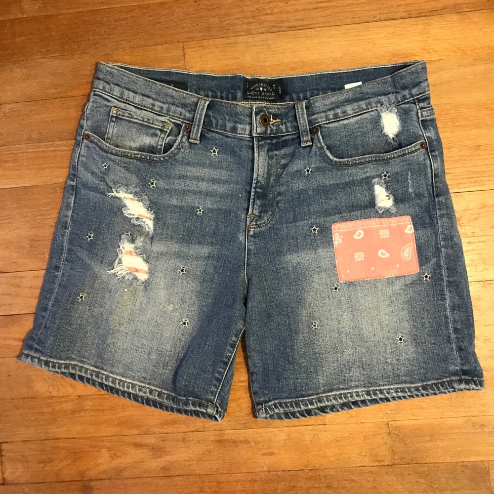 Lucky Brand 10439 The Roll Up Shorts