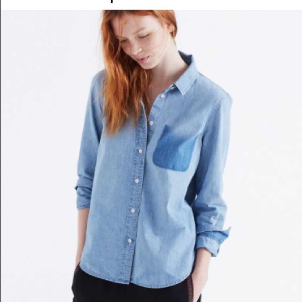 Madewell denim shirt