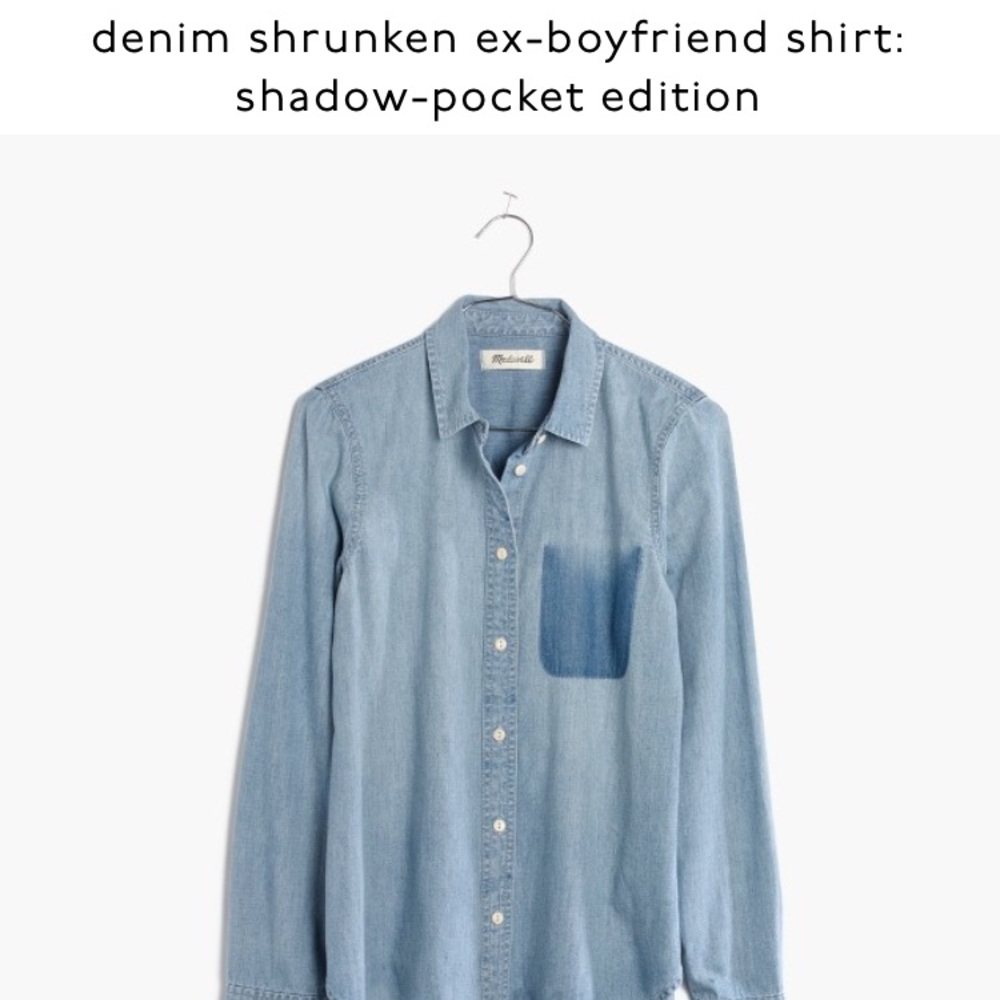 Madewell denim shirt - Picture 3 of 5