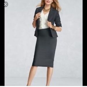Cabi seamed pencil skirt