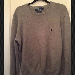 POLO by Ralph Lauren Gray Men’s Crew Neck Sweater