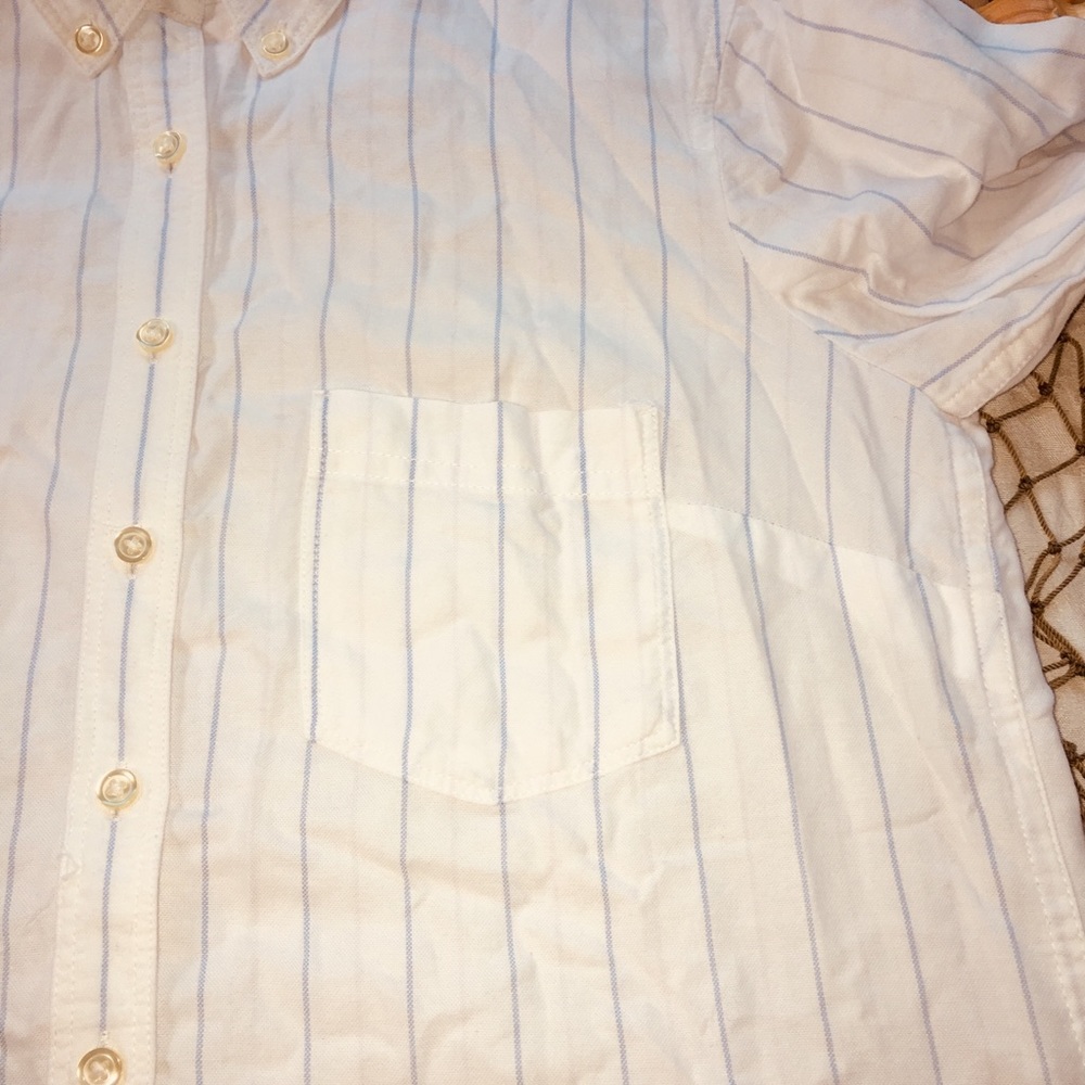 pinstripe button down - Picture 4 of 8
