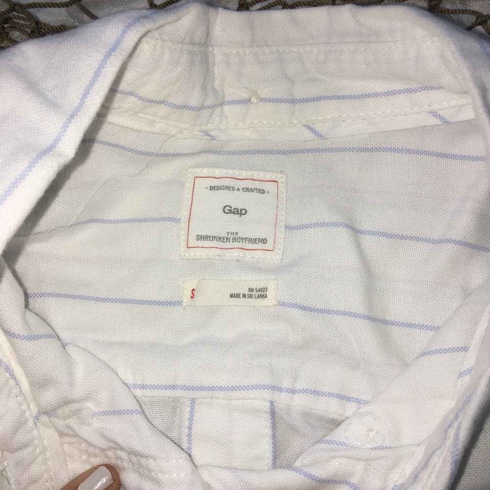pinstripe button down - Picture 6 of 8