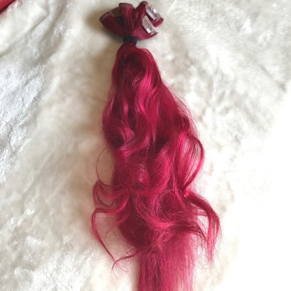 100% human red hair - Remy Design Lengths