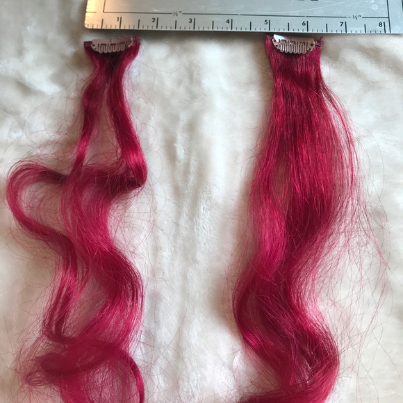100% human red hair - Remy Design Lengths - Picture 4 of 7