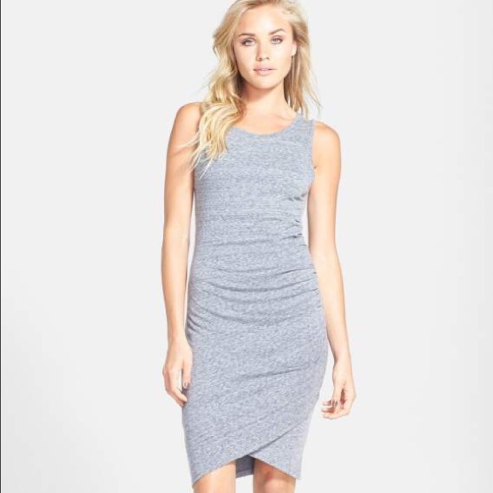 Gray tank dress