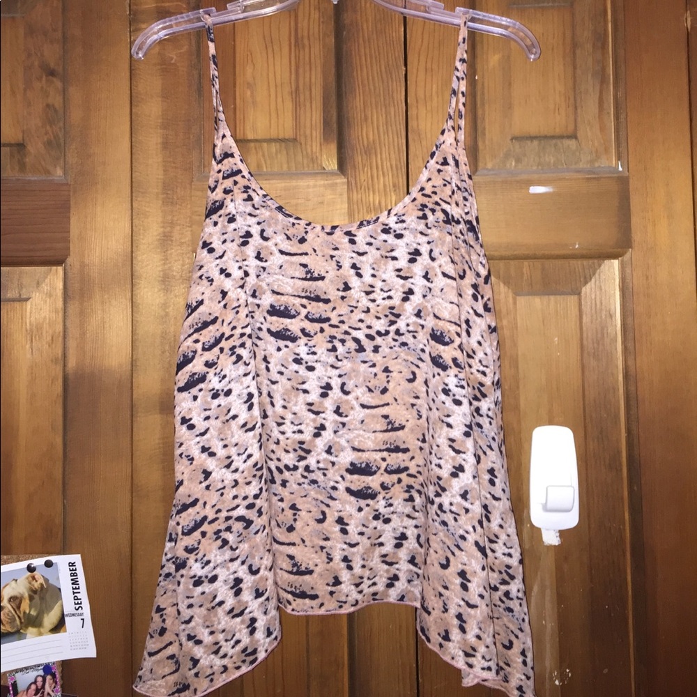 Animal print top