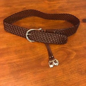 Michael Kors braided belt