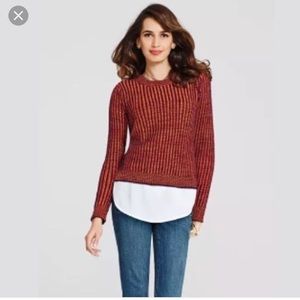 Cabi melange pullover sweater