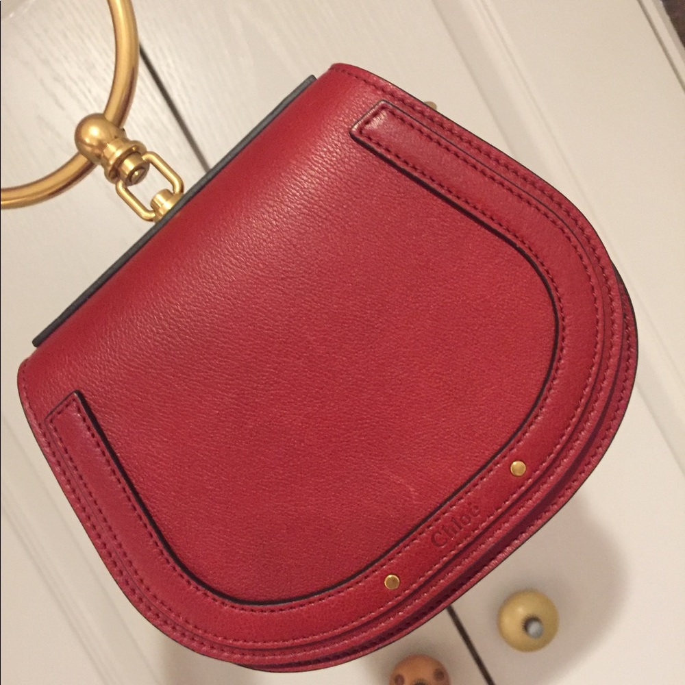 Auth Chloe Nile Small in Red - Picture 5 of 8