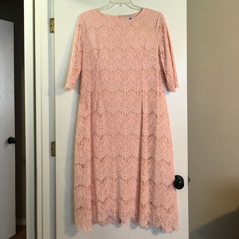 💖GORGEOUS💖 Blush Dainty Jewell's Lace Dress