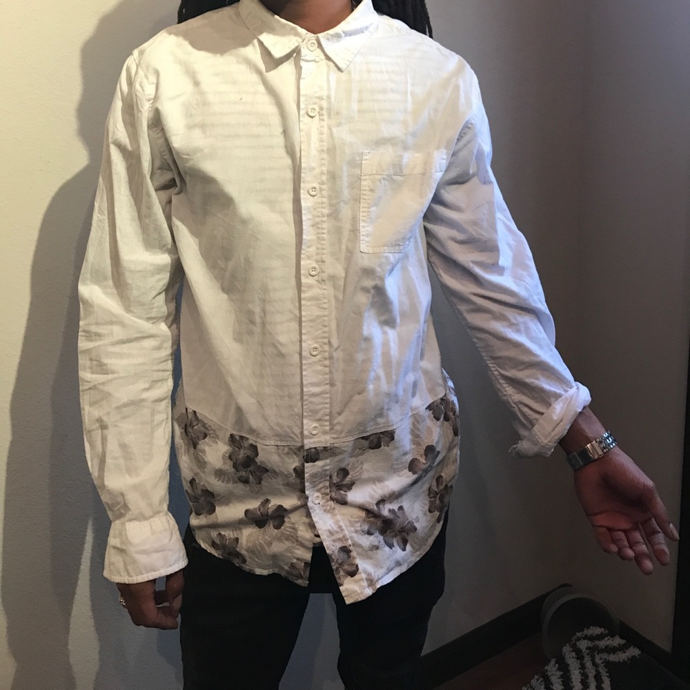 on th byas button up