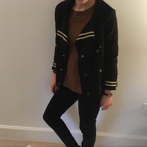 Free People Military Blazer