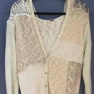 Free People- Long cardigan