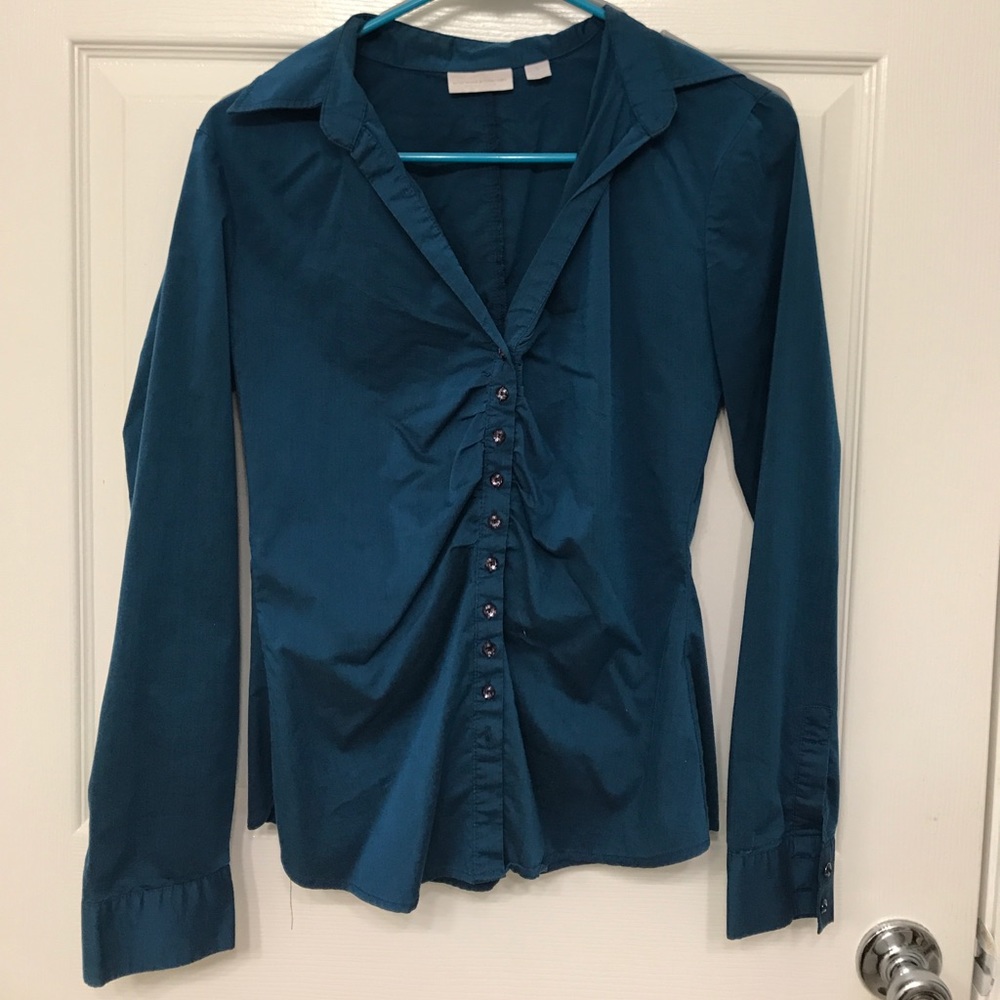 New York and company button down shirt