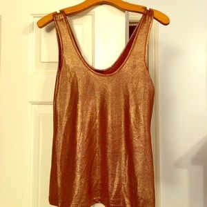 Metallic blouse