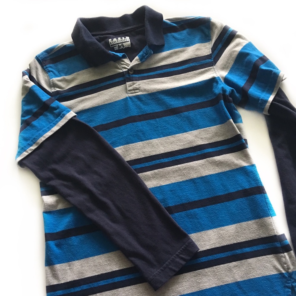 Boys LS Polo
