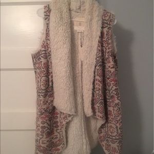 Anthropologie Sherpa vest