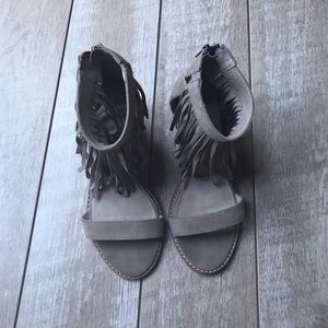Sol Sana, fringe suede Frey sandals