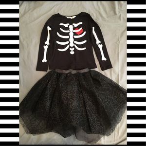 Halloween toddler girls outfit NWT