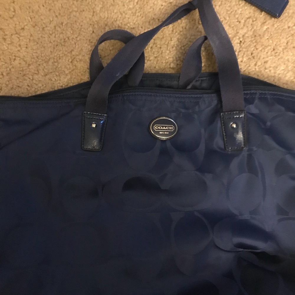 Coach overnight tote