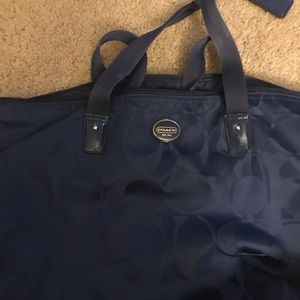 Coach overnight tote
