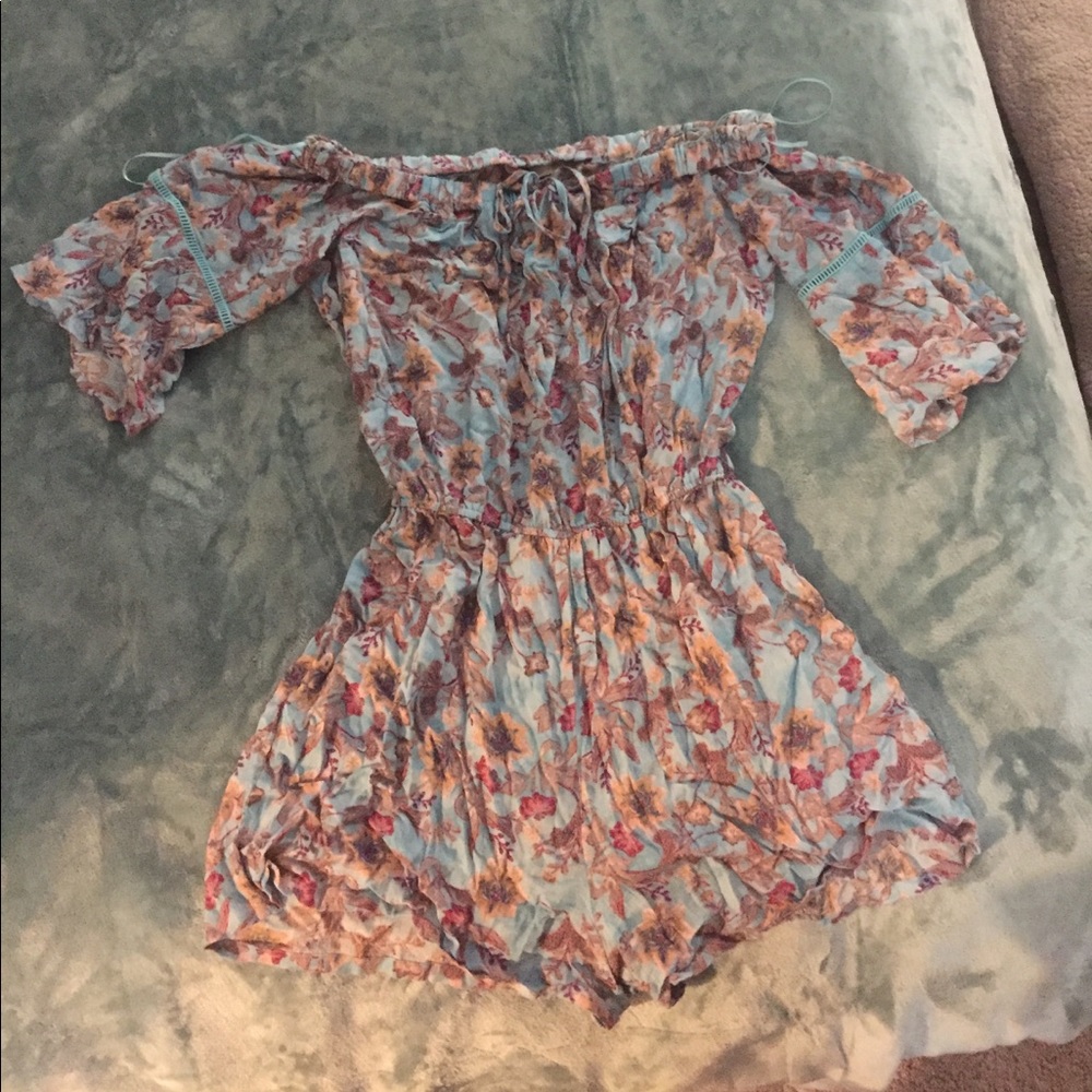 Off-The-Shoulder Romper