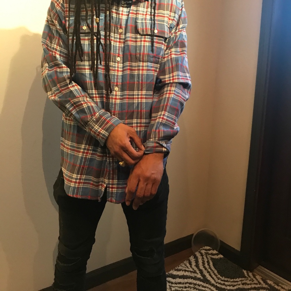 polo button down