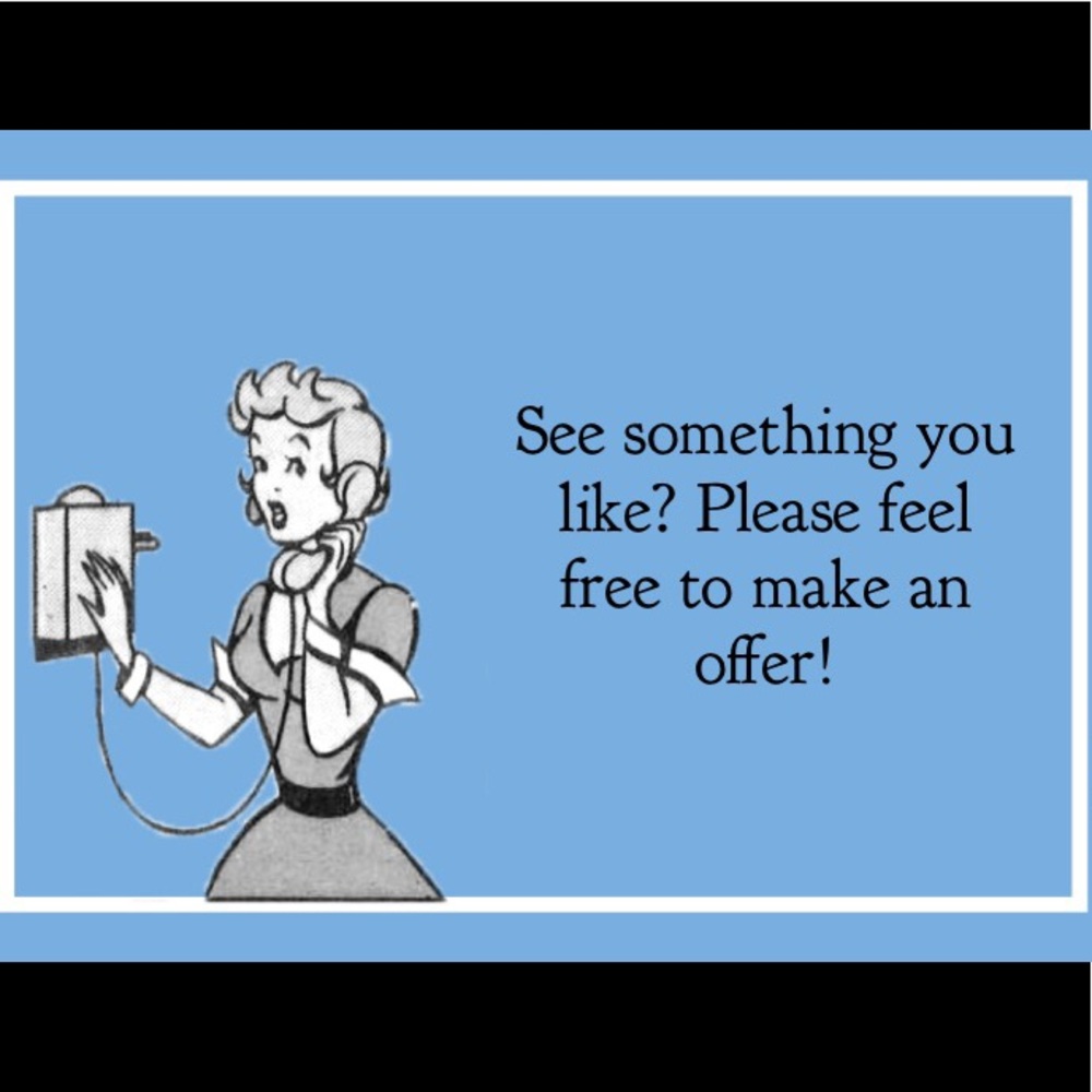 Offers are always welcome :)