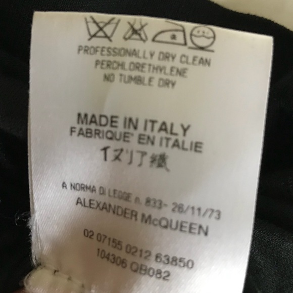 Alexander McQueen Brass Ring Laced Top EUC - Picture 4 of 7