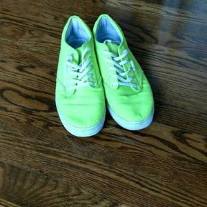 Lime green vans
