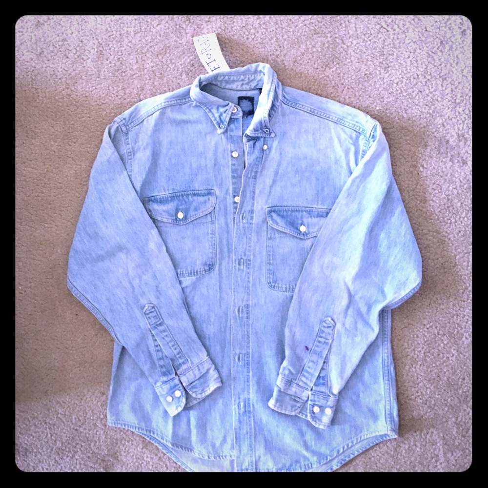 Great Vintage Denim Shirt