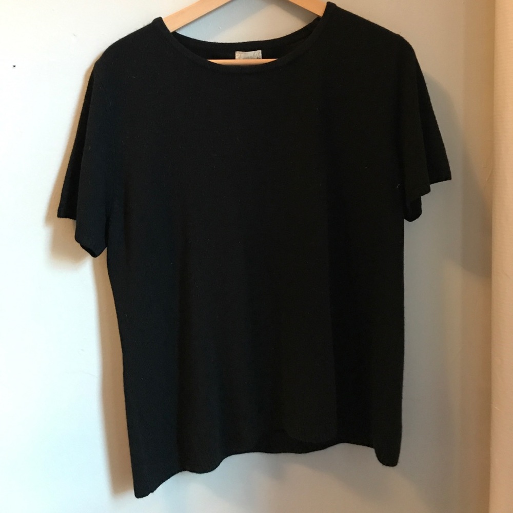 Knit Black T-shirt