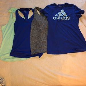 Bundle of athletic shirts