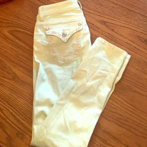 Miss Me Skinny Jeans in Honeydew