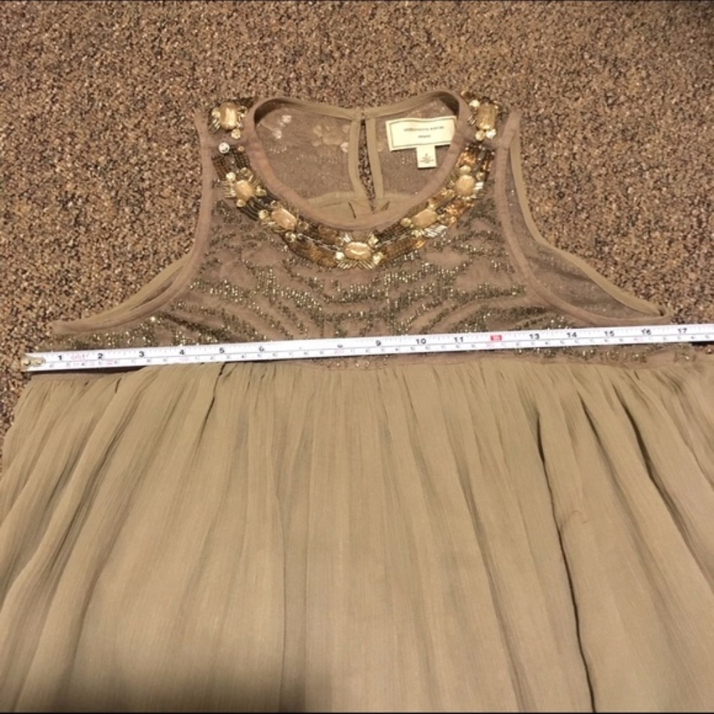 Anthro Moulinette Soeurs Beaded Dress - Picture 3 of 4